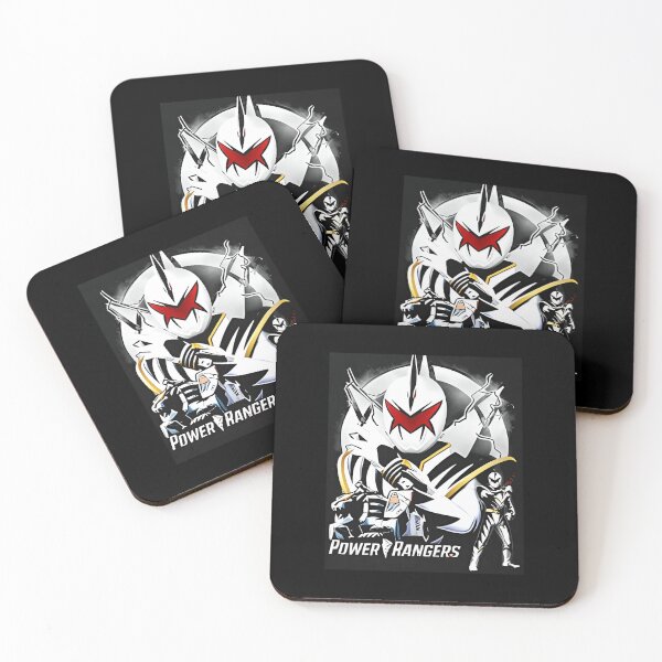 Item preview, White Dino Power Rangers  designed and sold by Eboniggins.