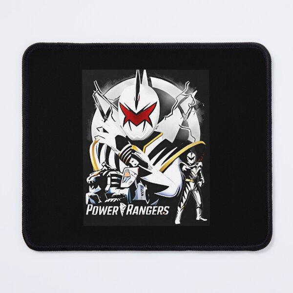 Item preview, White Dino Power Rangers designed and sold by Eboniggins.