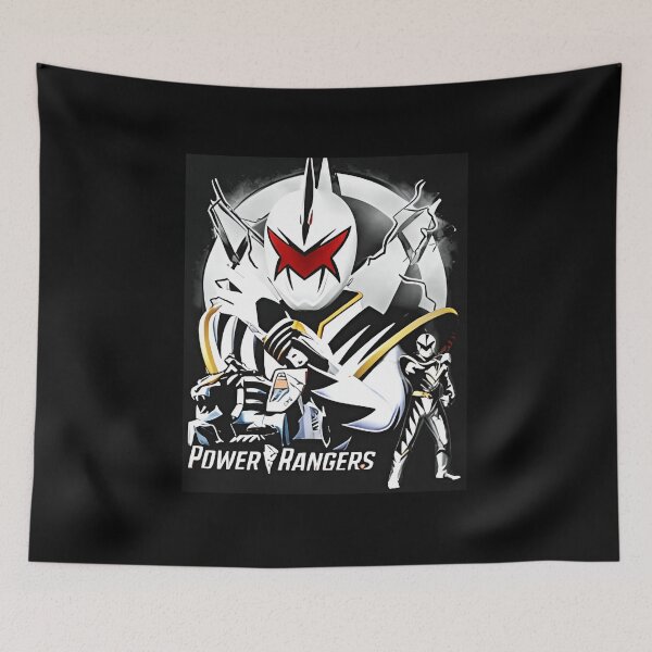 Item preview, White Dino Power Rangers  designed and sold by Eboniggins.