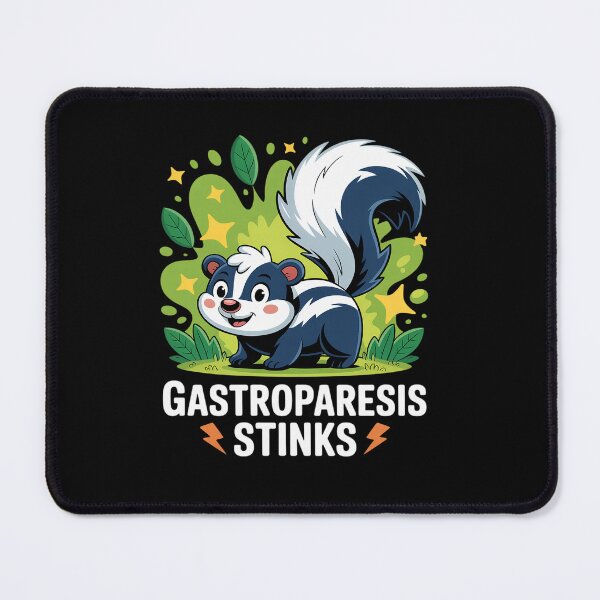 Item preview, Gastroparesis Stinks Funny Skunk Gastroparesis Awareness designed and sold by KonopikaaArt.
