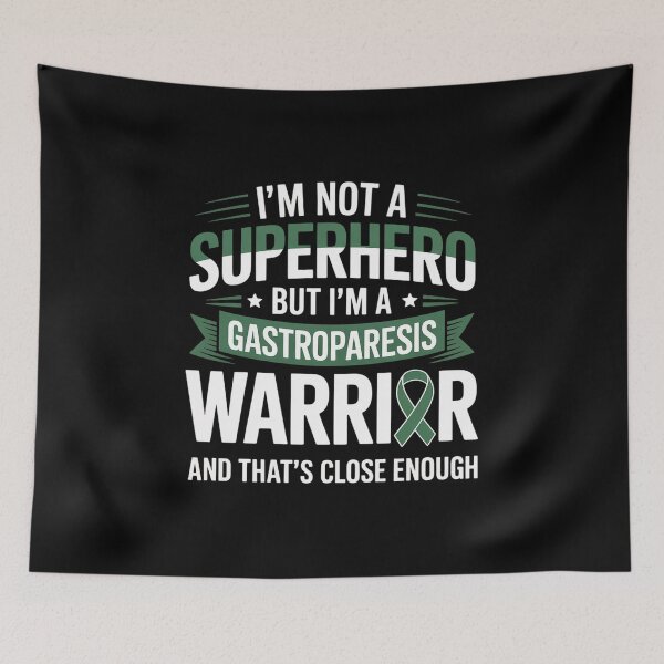 Item preview, Gastroparesis Survivor Hero Gastric Disease Warrior designed and sold by KonopikaaArt.