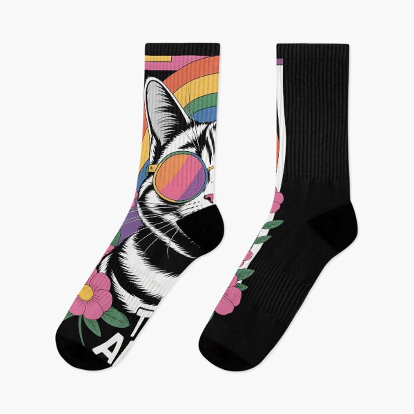 Item preview, Ally Cat Tarot Card LGBT Gay Pride Month Rainbow Flag LGBTQ designed and sold by cosmicncozyS.
