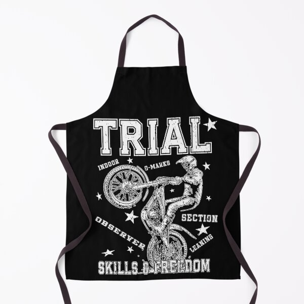 Item preview, TRIAL SKILLS & FREEDOM trial riders and trial fans section observer dabs marks leaning motorcycle lover motorcycle motorsport designed and sold by Jt41.