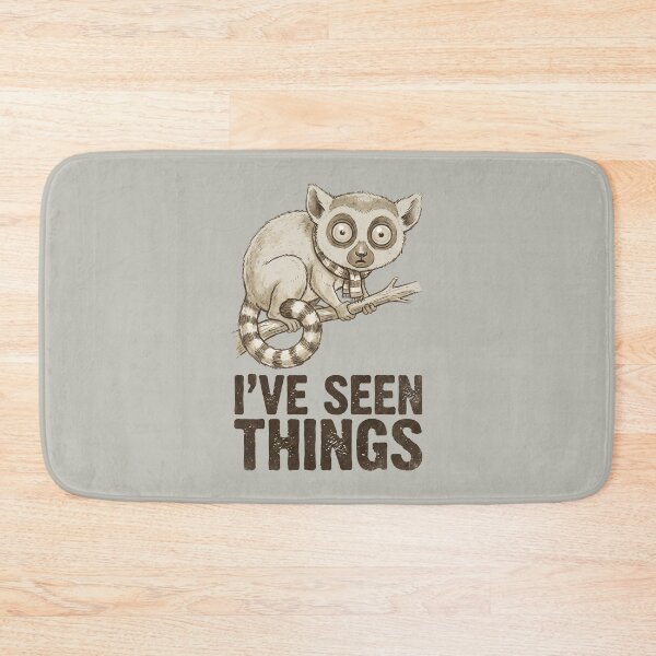 Item preview, The Lemur’s Thousand-Yard Stare designed and sold by AwesomeBeyondLimits.