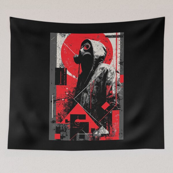 Item preview, Urban Shadow – Abstract Hooded Figure designed and sold by wolfgangrainer.