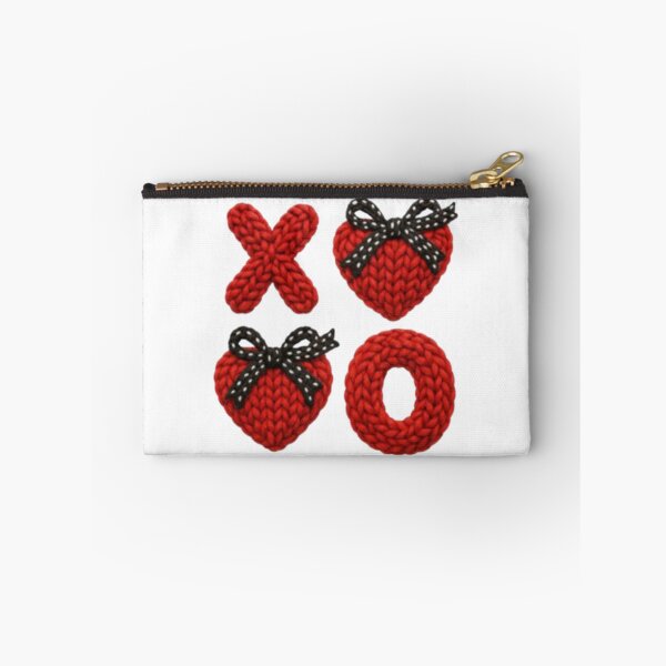 Item preview, Crocheted XO with Hearts designed and sold by szydelkowanika.