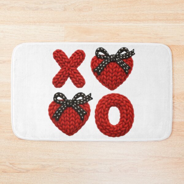 Item preview, Crocheted XO with Hearts designed and sold by szydelkowanika.