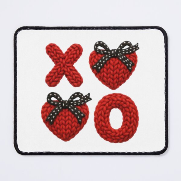 Item preview, Crocheted XO with Hearts designed and sold by szydelkowanika.