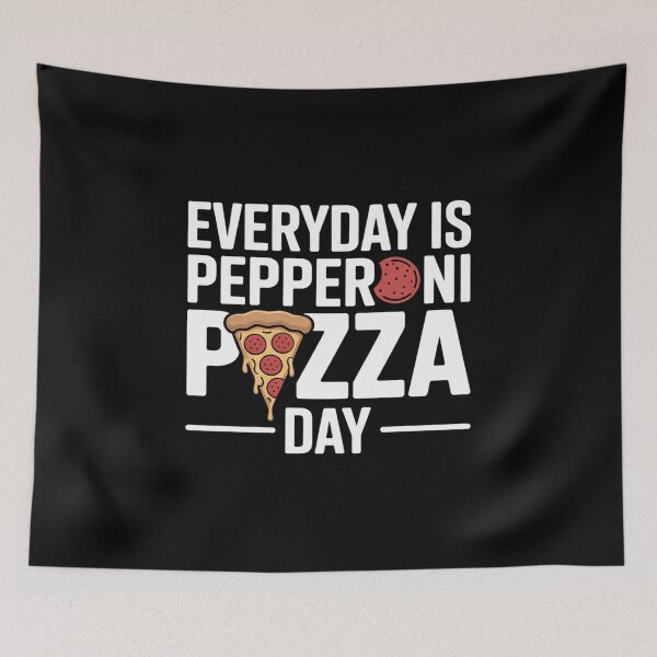 Item preview, Everyday Is Pepperoni Pizza Day Loves Italian Food designed and sold by KonopikaaArt.
