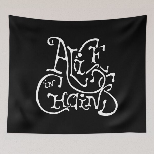 Item preview, Alice In Chains Abstract Script Logo designed and sold by Anthonedd.