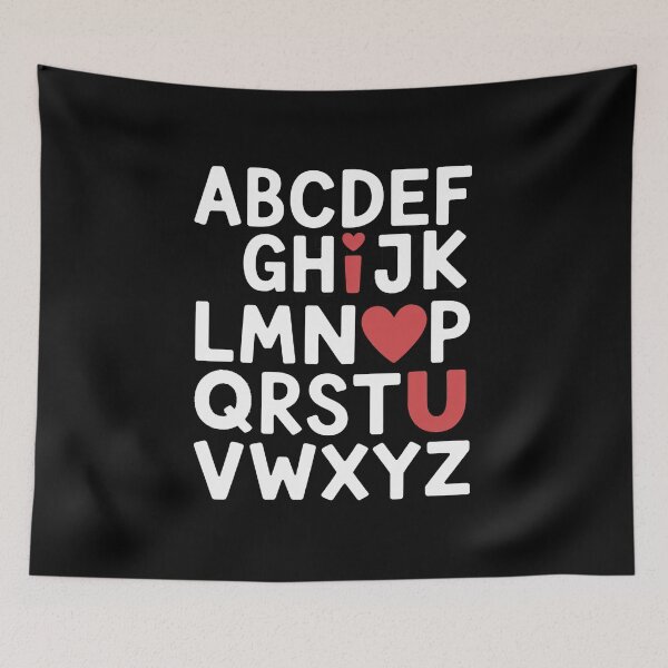 Item preview, English Teacher Valentines Day and Alphabet Valentine Day designed and sold by KonopikaaArt.