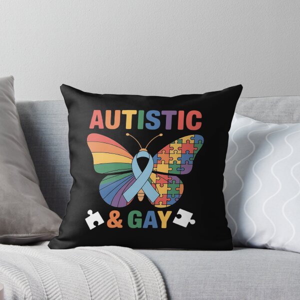 Item preview, Apoyo a personas autistas y homosexuales Concientización sobre el autismo Mes del orgullo LGBT designed and sold by cosmicncozyS.