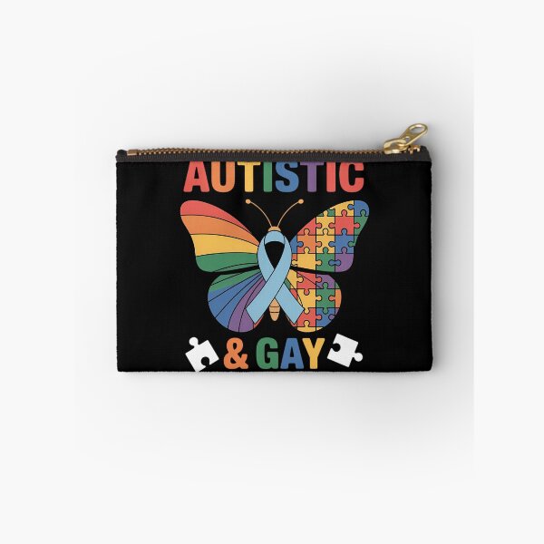 Item preview, Autistic & Gay Support Autism Awareness LGBT Pride Month designed and sold by cosmicncozyS.
