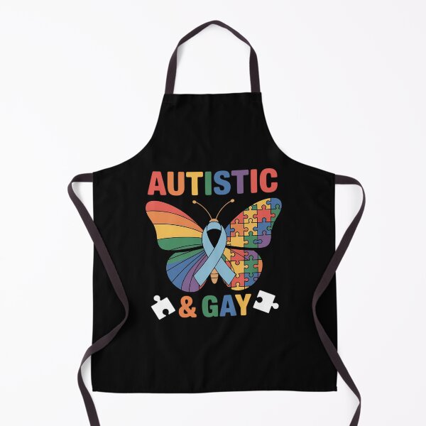 Item preview, Autistic & Gay Support Autism Awareness LGBT Pride Month designed and sold by cosmicncozyS.