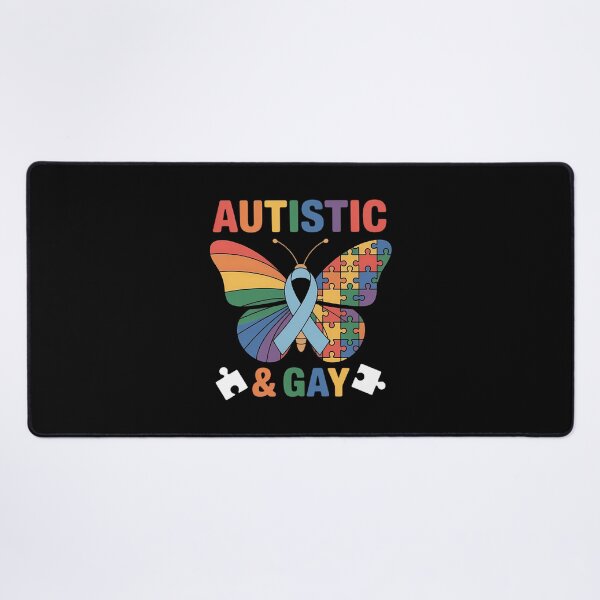 Item preview, Autistic & Gay Support Autism Awareness LGBT Pride Month designed and sold by cosmicncozyS.