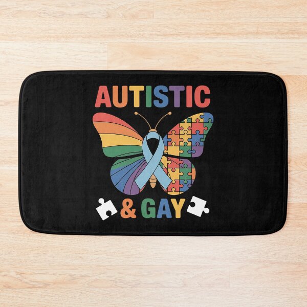 Item preview, Autistic & Gay Support Autism Awareness LGBT Pride Month designed and sold by cosmicncozyS.