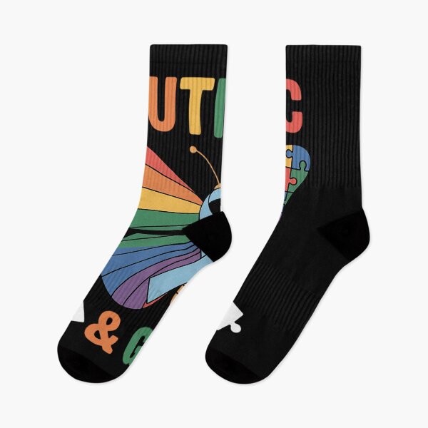 Item preview, Autistic & Gay Support Autism Awareness LGBT Pride Month designed and sold by cosmicncozyS.