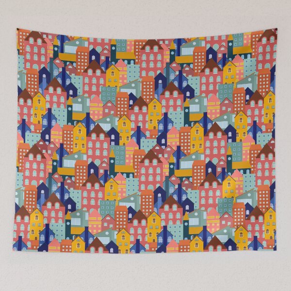 Item preview, Block City House Pattern designed and sold by idovedesign.