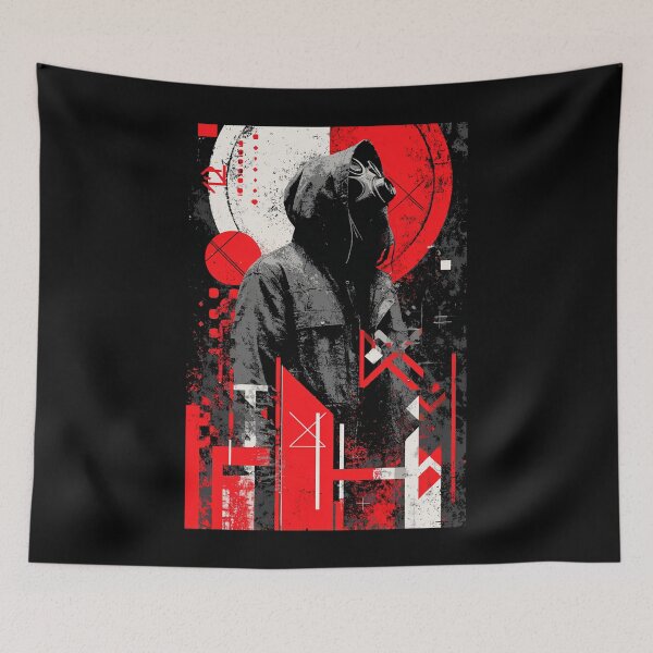 Item preview, Urban Shadow – Abstract Hooded Figure designed and sold by wolfgangrainer.