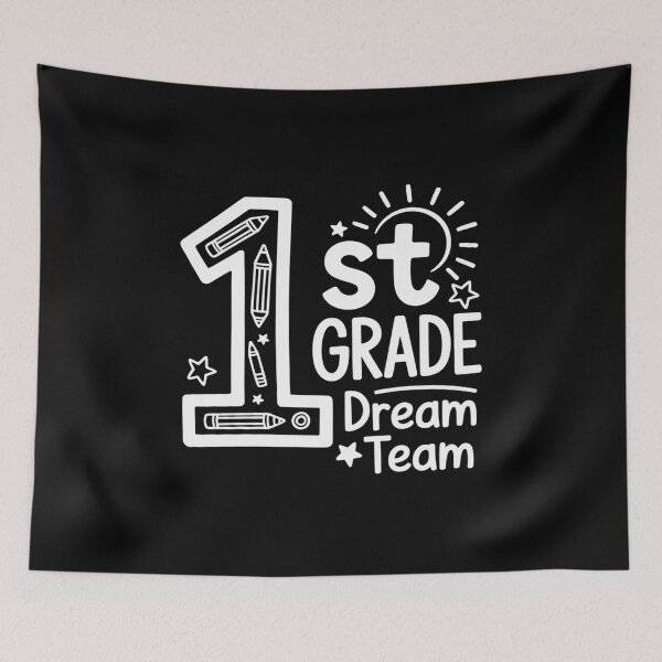Item preview, First Grade Dream Team Back To School 1st Grade Teacher designed and sold by KonopikaaArt.