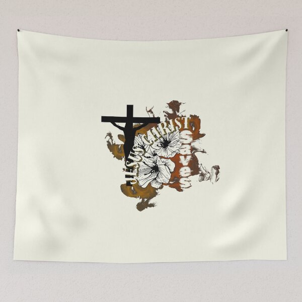 Item preview, Vintage Style Jesus Christ Saves designed and sold by LYFSTYLE GEMS.