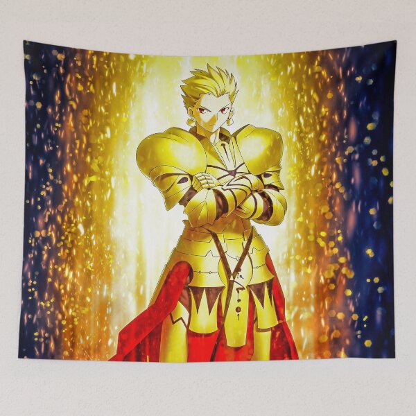Item preview, Gilgamesh Fate Stay Night Anime Golden King Aura Legendary Power Presence designed and sold by Tokyonomad.