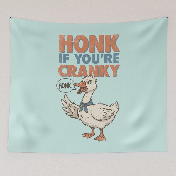 Item preview, The Honking Herald of Sour Moods designed and sold by AwesomeBeyondLimits.