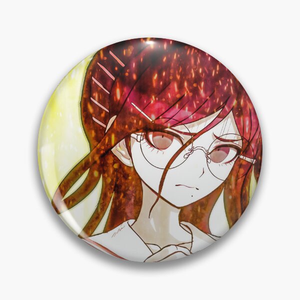 Item preview, Toko Fukawa Intense Golden Emotion Danganronpa Anime Girl Dramatic Aura designed and sold by Tokyonomad.