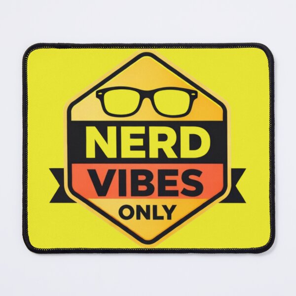 Item preview, Nerd Vibes Only – Smart Student Lifestyle Design designed and sold by Amr Darwish Graphic designer.