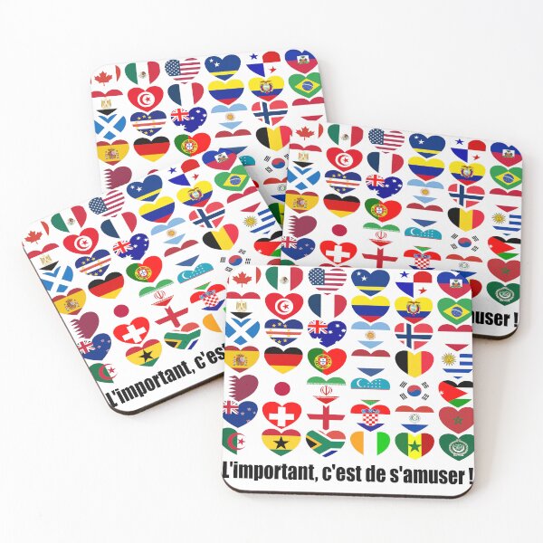 Item preview, Cœurs du Monde: Unité et Football designed and sold by wewantpeace.