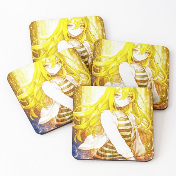 Item preview, Rachel Gardner Ethereal Angels Of Death Anime Girl Golden Soft Luminous Aura designed and sold by Tokyonomad.