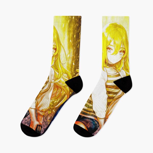Item preview, Rachel Gardner Ethereal Angels Of Death Anime Girl Golden Soft Luminous Aura designed and sold by Tokyonomad.