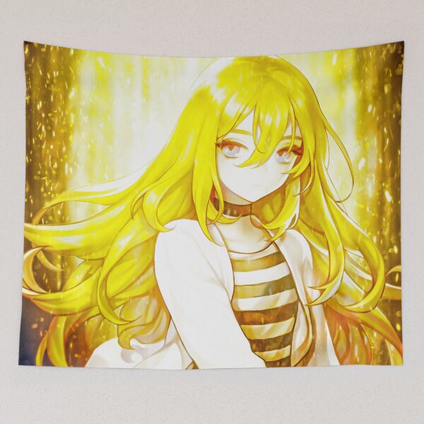 Item preview, Rachel Gardner Ethereal Angels Of Death Anime Girl Golden Soft Luminous Aura designed and sold by Tokyonomad.