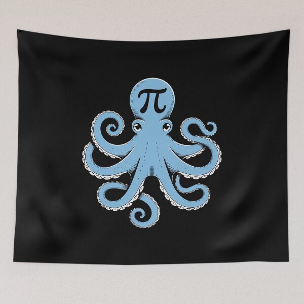 Item preview, Funny Pi Day 3.14 Octopus Math Number Math Pun Teacher designed and sold by KonopikaaArt.