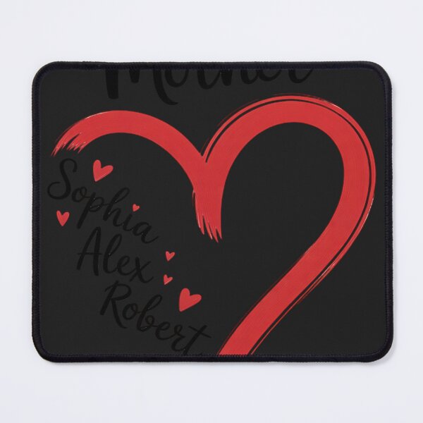 Item preview, Custom Heart Shape Mother With Names Mothers Day designed and sold by Dolostope.