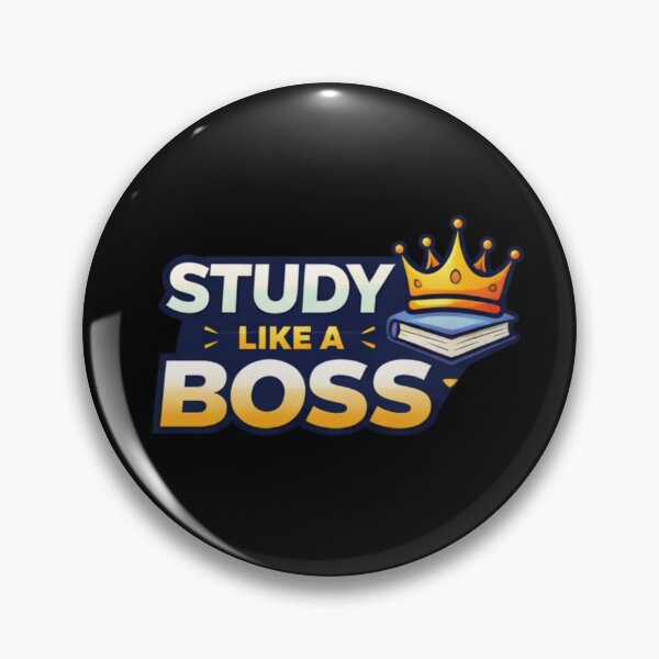 Item preview, Study Like a Boss – Student Motivation Typography Design designed and sold by Amr Darwish Graphic designer.