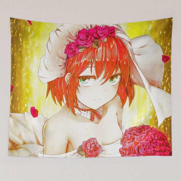 Item preview, Chise Hatori Ancient Magus Bride Anime Girl Waifu Bridal Chise Roses designed and sold by Tokyonomad.