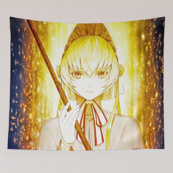 Item preview, Silky Ancient Magus Bride Anime Girl Waifu Staff Silky Calm Golden Light designed and sold by Tokyonomad.