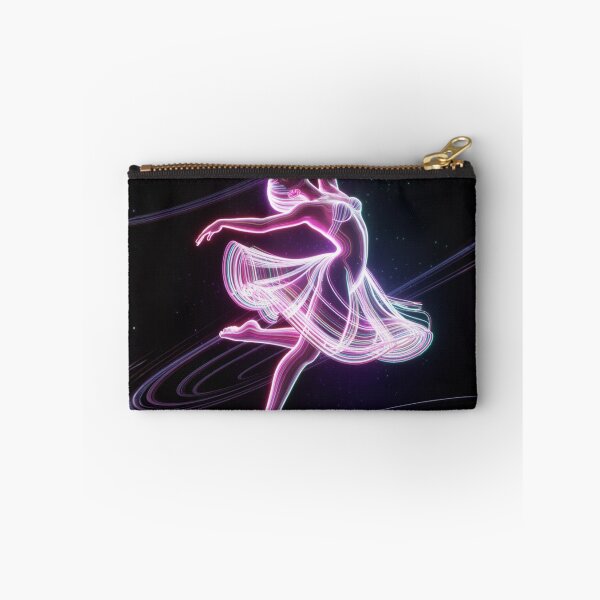 Item preview, Synthwave Neon Dancer: Cyberpunk Ballet Dancer Art, Retro Futuristic Vaporwave Dance Graphic designed and sold by FusiTink.