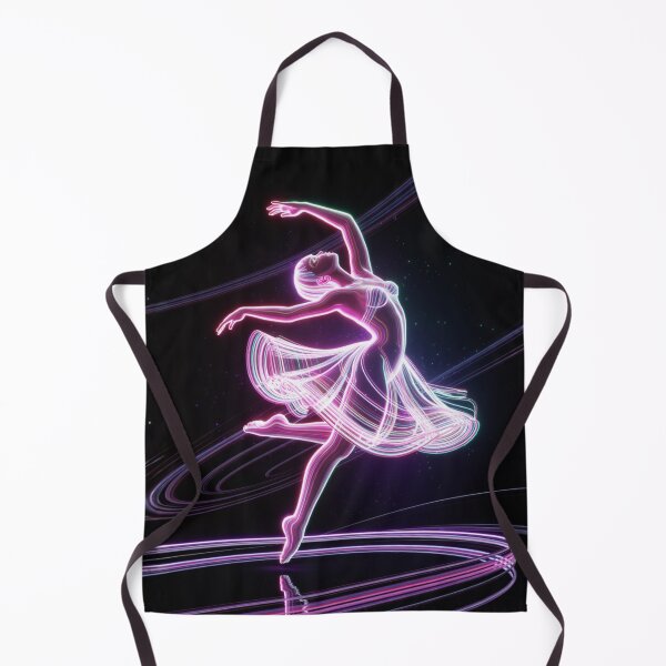 Item preview, Synthwave Neon Dancer: Cyberpunk Ballet Dancer Art, Retro Futuristic Vaporwave Dance Graphic designed and sold by FusiTink.