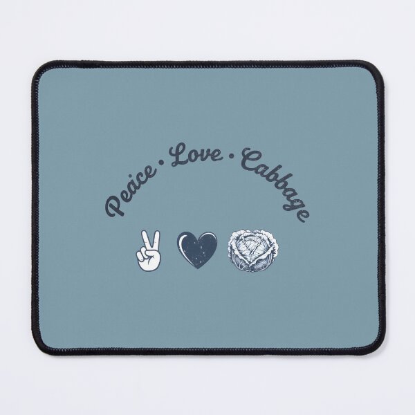 Item preview, Love Peace Cabbage  designed and sold by HowToCanadian.