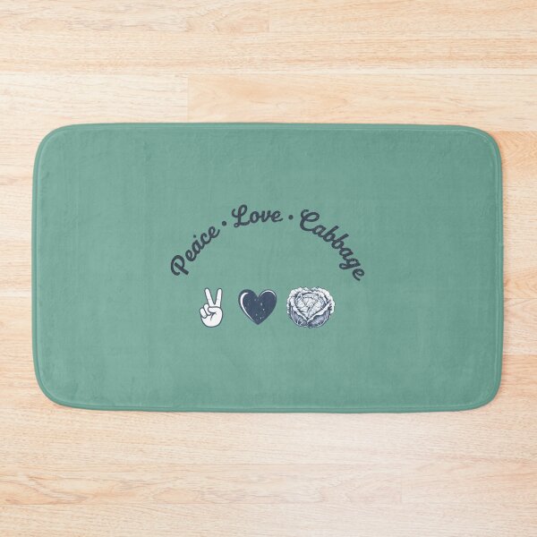 Item preview, Love Peace Cabbage  designed and sold by HowToCanadian.