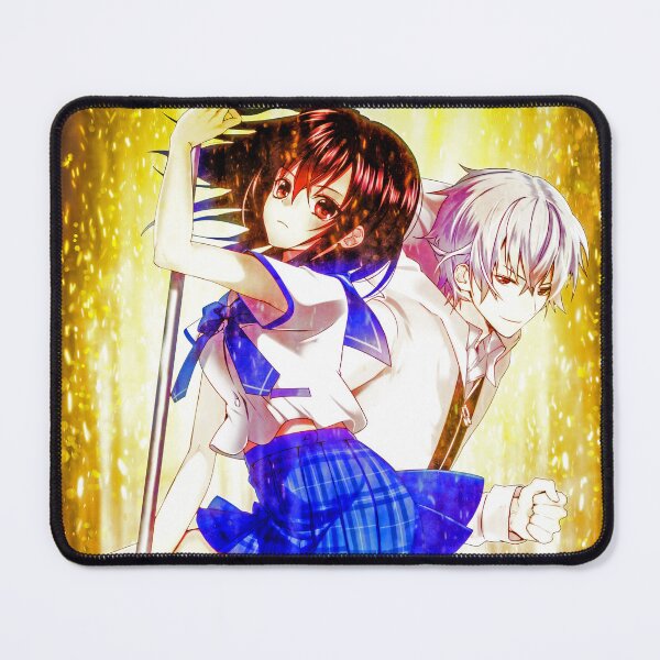 Item preview, Yukina Himeragi Strike the Blood Anime Girl Waifu Action Blue Aura designed and sold by Tokyonomad.