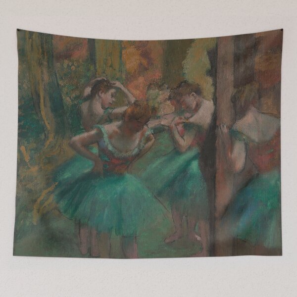 Item preview, Dancers, Pink and Green designed and sold by AnimaliaStar.
