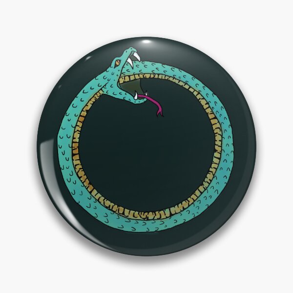 Item preview, Green Ouroboros designed and sold by GothicBohemian.