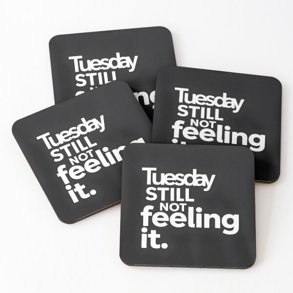 Item preview, Still Not Feeling It Tuesday Mood T-Shirt designed and sold by Viktorio Art Shop.