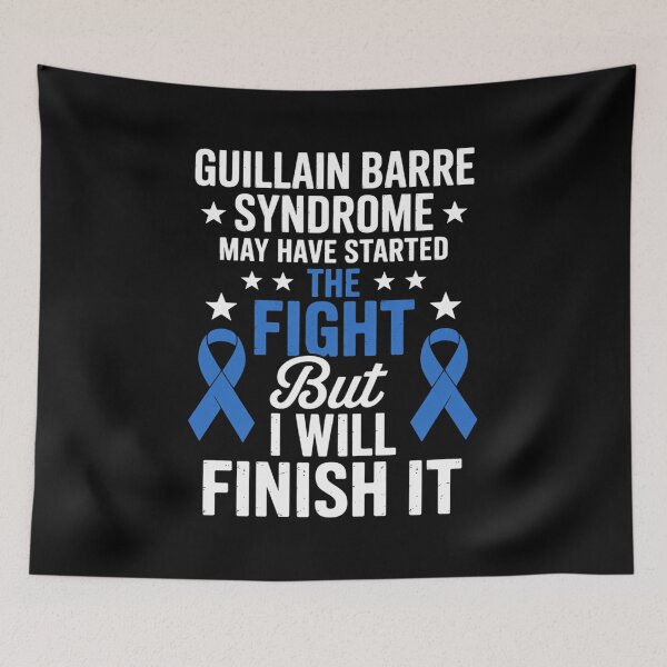 Item preview, Guillain Barre Syndrome started the fight i'll finish it designed and sold by KonopikaaArt.