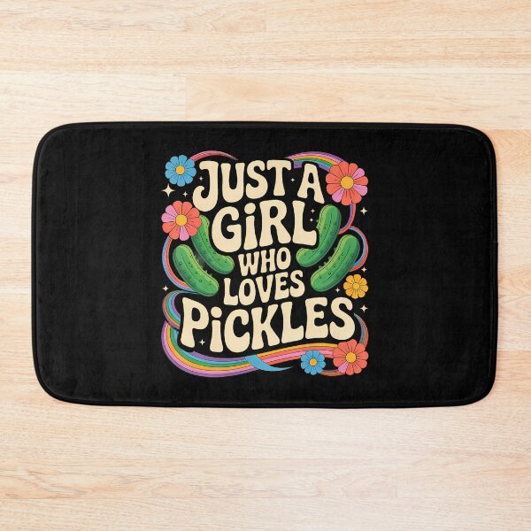 Aperçu de l'œuvre Cornichons à l'aneth et au concombre. Juste une fille qui aime les cornichons. créée et vendue par markettathorn.