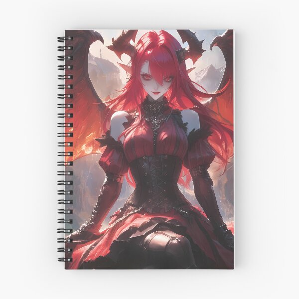 Item preview, Irina Shidou High School Dxd Demonic Anime Girl Waifu Gothic Red Wings Aura designed and sold by Tokyonomad.