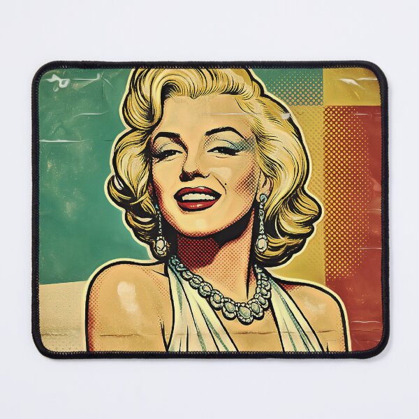 Item preview, Marilyn Monroe Retro Pop Art – Vintage Glamour Portrait designed and sold by Hen-C-Art.